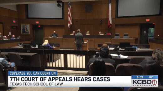 7th Court of Appeals hears Lubbock cases at Texas Tech Law School
